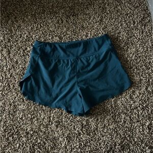 Athleta Dark Teal Athletic Shorts